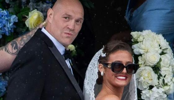 Tyson Fury’s emotional speech from daughter’s wedding reveal: ‘Don’t do it’