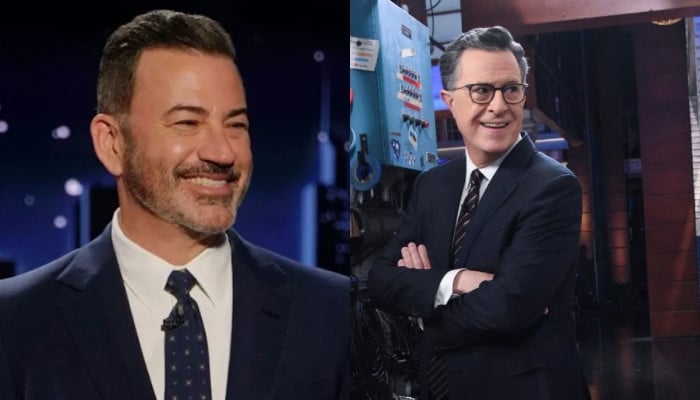 Jimmy Kimmel offers heartfelt respect for Stephen Colbert show's final episode