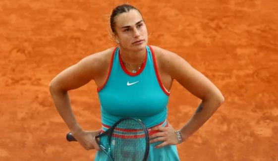 Aryna Sabalenka aborts press conference as players protest Grand Slam prize 
