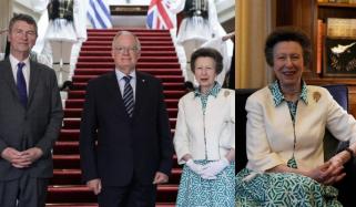 Princess Anne channels her younger years as she kicks off Greece trip with key meeting 