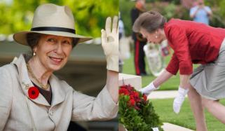 Princess Anne lays wreath to mark 85th anniversary of Battle of Crete in Greece