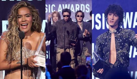 See full list of winners at 2026 AMAs as BTS, Sombr dominate the night