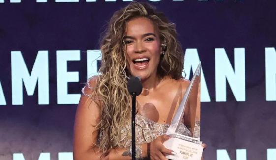 AMA Awards 2026: Karol G delivers powerful speech while receiving big win 