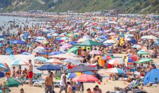 UK heatwave pushes East of England temperatures above 30C