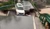Car plunges into river after bridge collapses in China