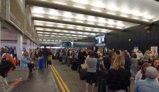 Manchester airport terminal two closed after welfare concern sparks major travel delays