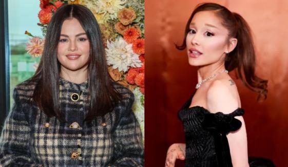 Selena Gomez pauses London trip to give big shoutout to Ariana Grande 