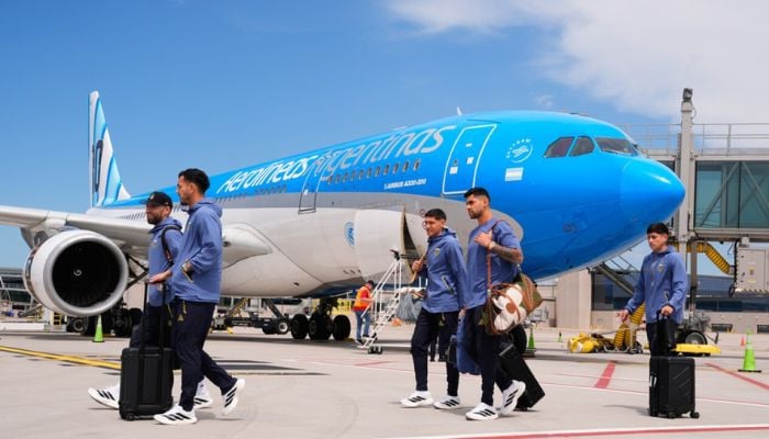 Argentina national team arrives in Kansas City for 2026 World Cup title defense