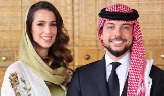 Princess Rajwa, Crown Prince Hussein mark wedding milestone with stunning new photo