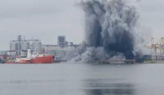 Marine drone explodes in Romanian port as Ukraine accuse Russia of jamming vessel