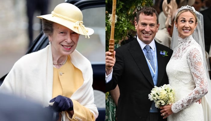 Princess Anne relives royal history at son Peter Phillips' wedding to Harriet Sperling