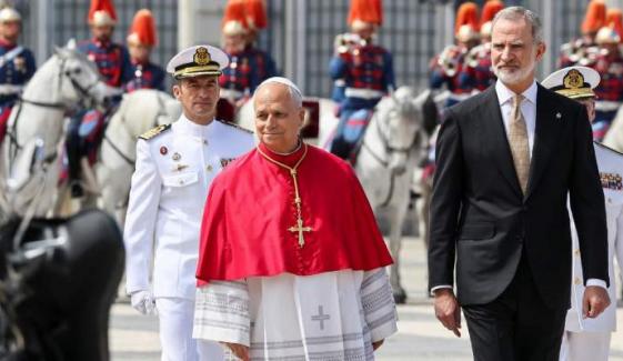 Pope Leo XIV criticizes US-Israeli war against Iran on first Spain visit in 15 years
