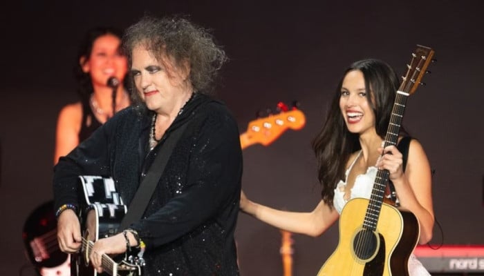 Olivia Rodrigo amps up new album buzz by debuting surprise duet with Robert Smith