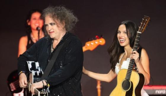 Olivia Rodrigo amps up new album buzz by debuting surprise duet with Robert Smith
