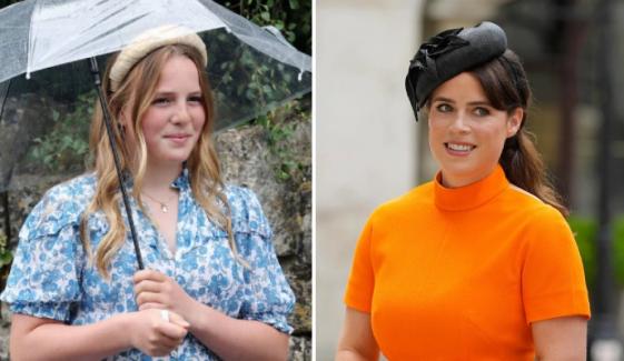 Zara Tindall daughter’s close bond with aunt Eugenie shines at Peter Phillips wedding