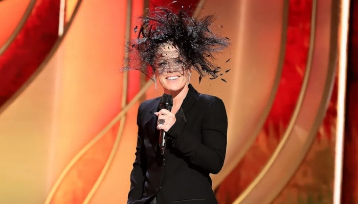 P!nk makes striking entrance in hosting debut at 2026 Tony Awards: Watch