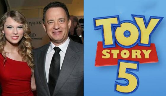 Taylor Swift’s ultimate fangirl move with Tom Hanks goes viral