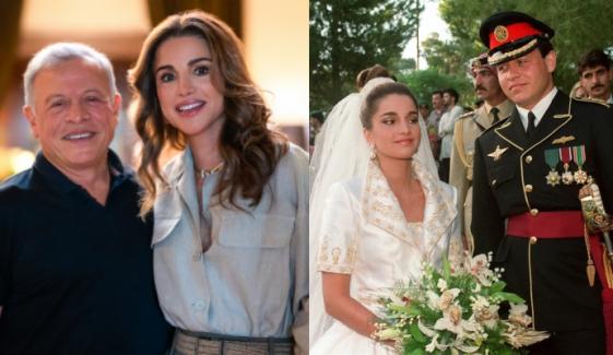Queen Rania shares special message as she marks 33 years with King Abdullah 