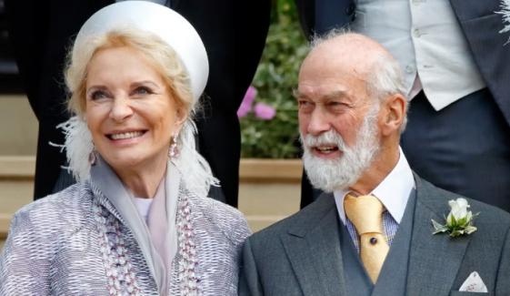 Prince Michael of Kent spotted at rare public outing amid wife's health concerns