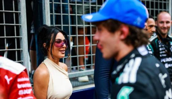 Kim Kardashian’s towel ‘heist’ gets hilarious response from Kimi Antonelli