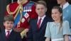 Prince George, Princess Charlotte, Louis set for key role at Trooping the Colour