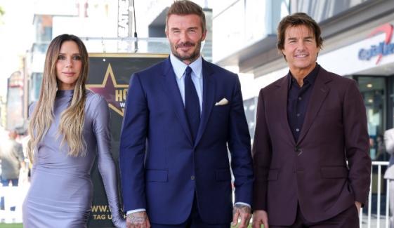 David Beckham receives Hollywood Walk of Fame honour at star-studded event
