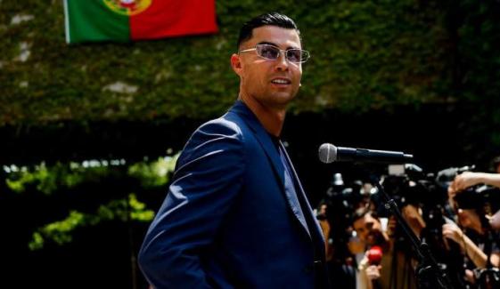 Cristiano Ronaldo kicks off World Cup campaign in US with powerful message