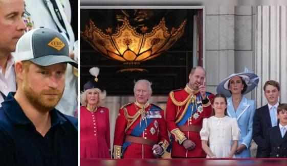 Prince Harry attends Knicks vs Spurs NBA Finals as Royals mark Trooping the Colour