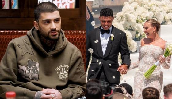 Zayn Malik's ex Perrie Edwards ties the knot with Alex Oxlade-Chamberlain in Portugal