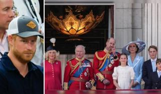 Prince Harry attends Knicks vs Spurs NBA Finals as Royals mark Trooping the Colour