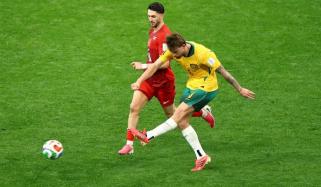 Australia shocks Turkey in surprise Group D World Cup victory 