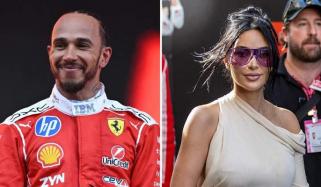 Kim Kardashian makes special gesture for Lewis Hamilton after first Ferrari win 