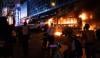 Knicks fans’ celebrations erupt into chaos in Manhattan: Teen shot, buses burned