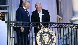 President Trump hosts UFC fight on White House Lawn for 80th birthday