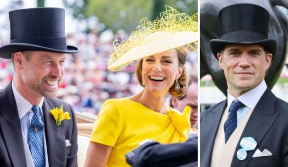 Kate, William share Royal Ascot spotlight with Henry Cavill and other star guests