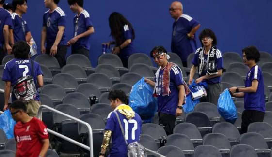 World Cup: Japanese fans’ stadium cleanup sparks backlash from home 