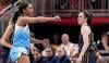 Caitlin Clark fans hit out at Angel Reese for mocking Fever star: ‘Bully’