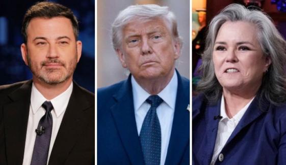Jimmy Kimmel warns Trump ‘don’t do anything stupid’ as Rosie O’Donnell takes over his show