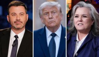 Jimmy Kimmel warns Trump ‘don’t do anything stupid’ as Rosie O’Donnell takes over his show