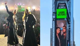 Sabri Sisters achieve major milestone at NYC's Times Square, spark national pride