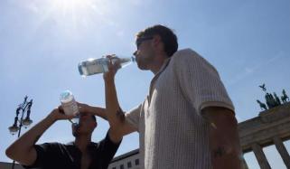 European heatwave moves east, shattering temperature records