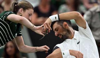 Novak Djokovic prank with Wimbledon ball sparks frenzy: ‘Practical Djoker’