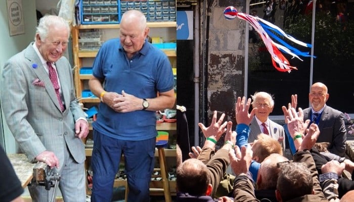 King Charles left touched by special note during surprise Jedburgh visit