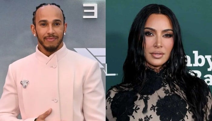 Lewis Hamilton pokes fun at Kim Kardashian as he makes rare comments during fan event