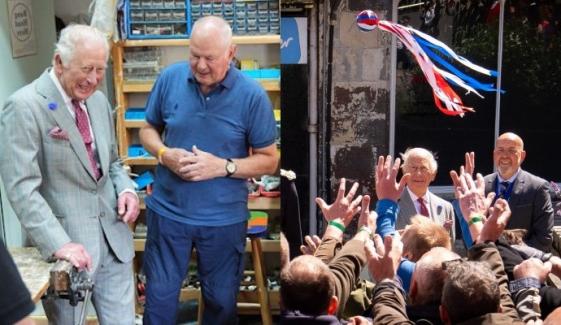 King Charles left touched by special note during surprise Jedburgh visit
