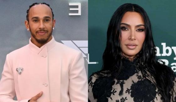 Lewis Hamilton pokes fun at Kim Kardashian as he makes rare comments during fan event