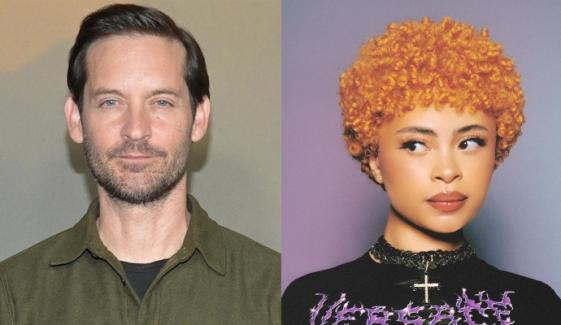 Ice Spice, Tobey Maguire spark romance buzz after kissing at star-studded party