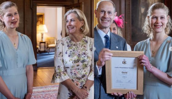 Lady Louise Windsor receives special honour from dad Prince Edward after graduation