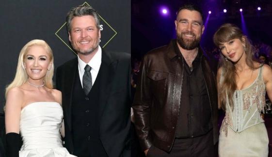Gwen Stefani's wedding throwbacks draw comparisons to Taylor Swift's big day
