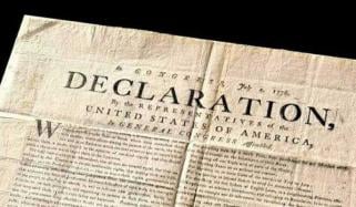 Rare 1776 Declaration of Independence found in UK